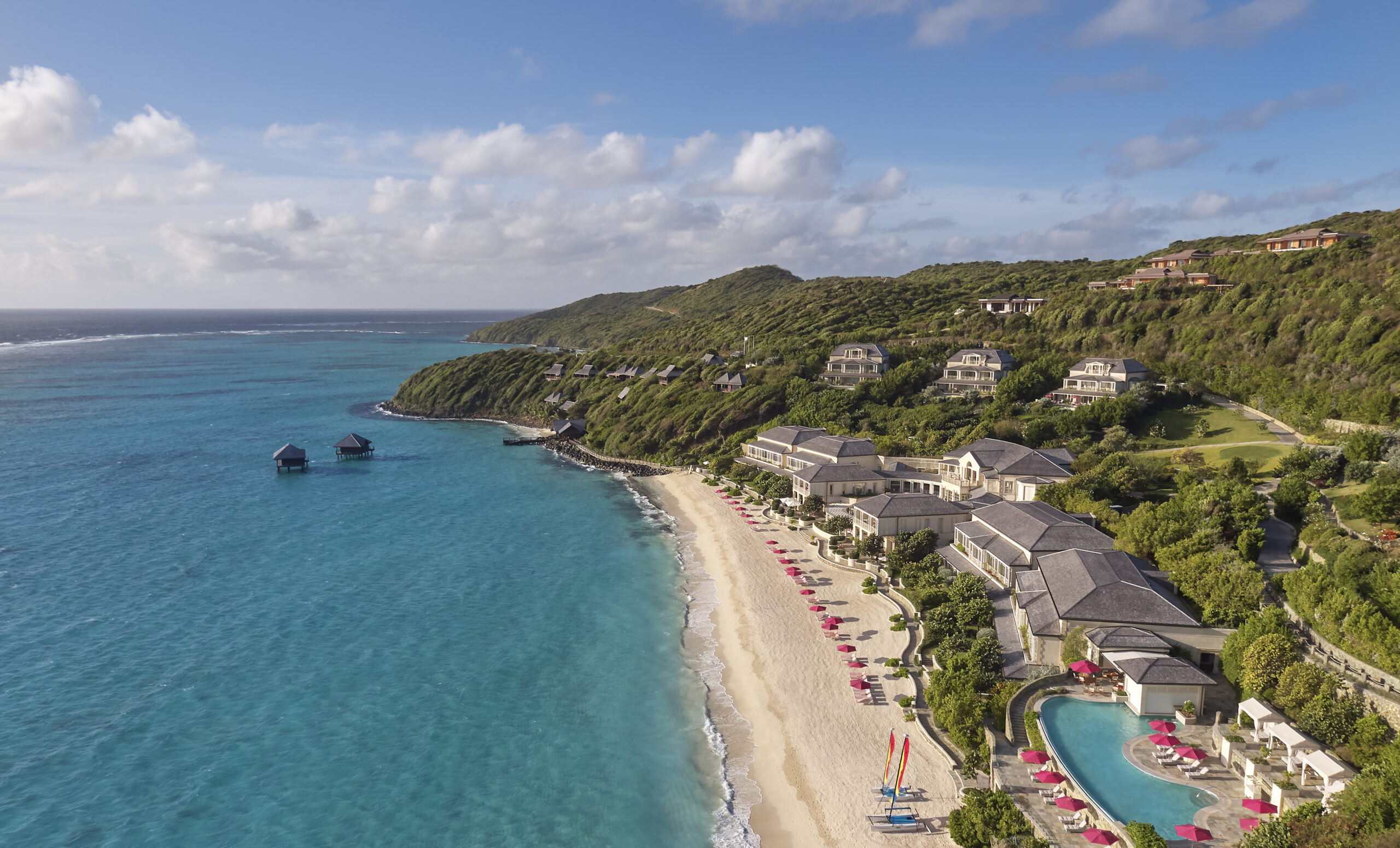 caribbean luxury hotel on the beach